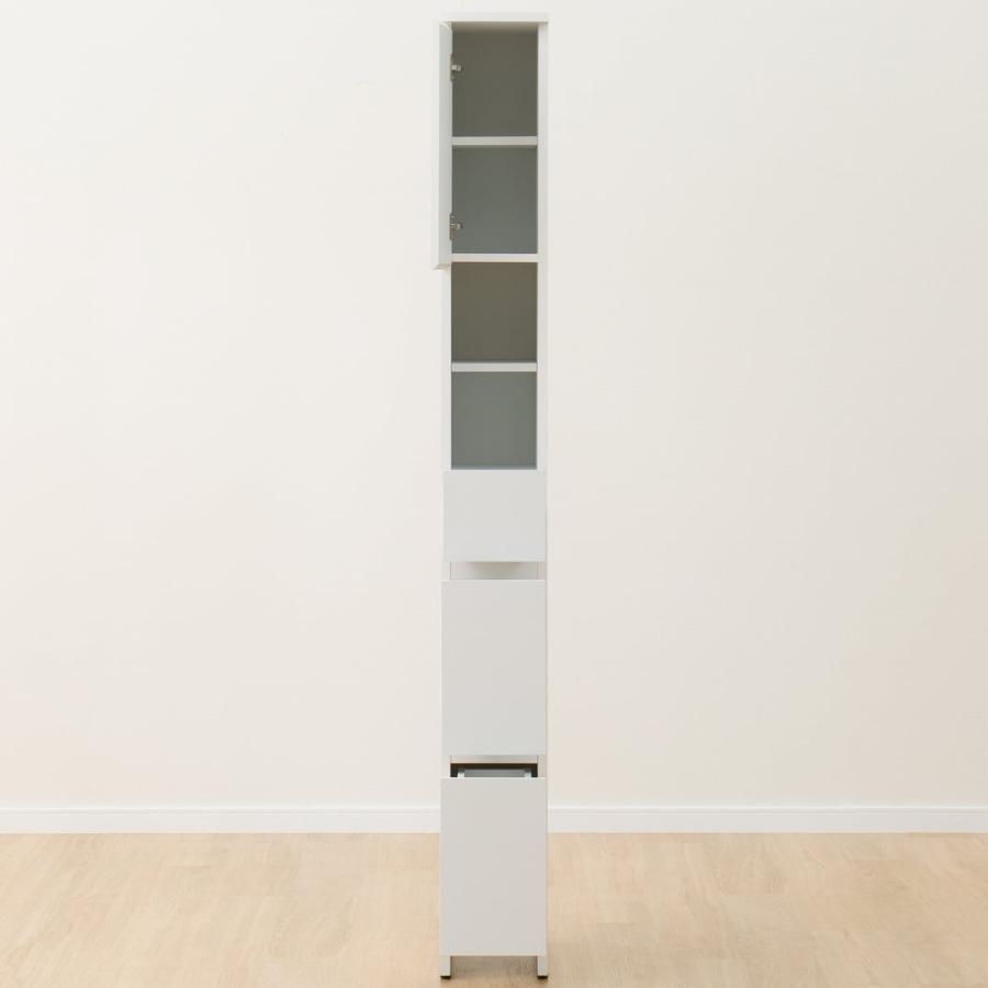 ニトリ 隙間収納(フィルN1820 WH) 幅20×奥行40×高さ179cm ニトリ 隙間収納(フィルN1820 WH) 幅20×奥行40×高さ179cm
