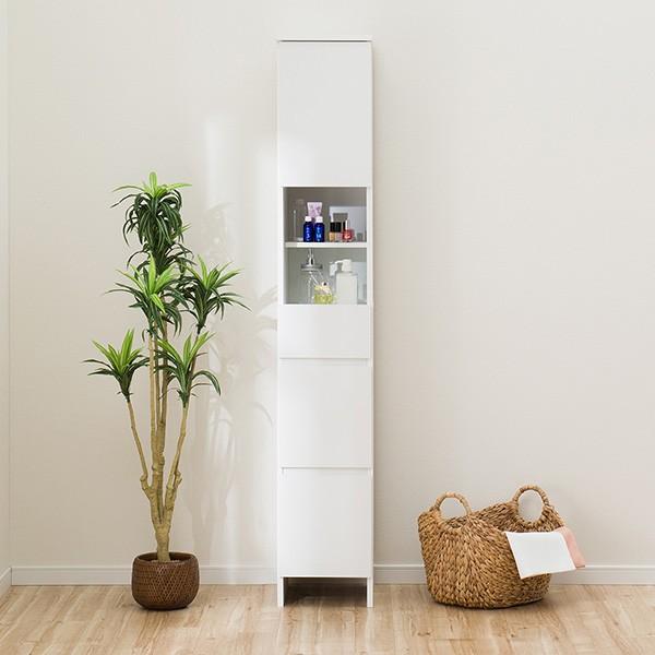 ニトリ 隙間収納(フィルN1830 WH) 幅30×奥行40×高さ179cm ニトリ 隙間収納(フィルN1830 WH) 幅30×奥行40×高さ179cm