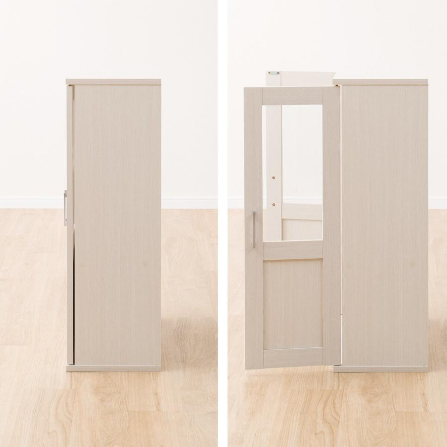 ニトリ（NITORI） 幅60cm キャビネット(マーレ9060 WW) 食器棚 レンジ