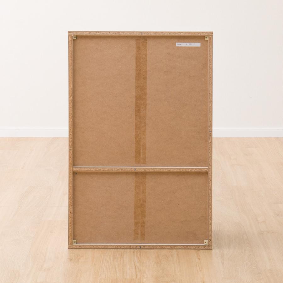 ニトリ（NITORI） 幅60cm キャビネット(マーレ9060 WW) 食器棚 レンジ