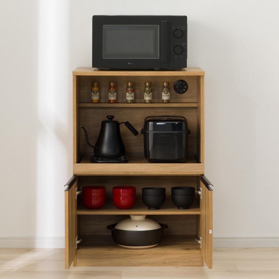 ニトリ（NITORI） レンジ台(フォルムS RE9060 LBR) : ニトリ Yahoo!店