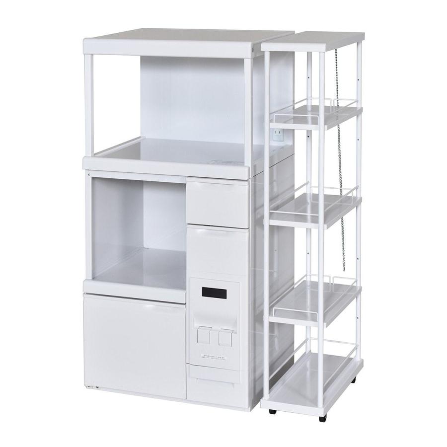 米びつ付きレンジ台 (SK-11757） レンジラック レンズボード キッチン