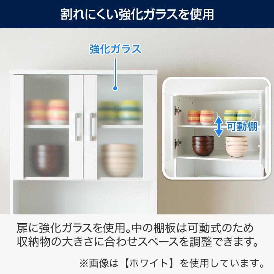 レンジ台(フォルムN RE1860 WH) レンジラック レンジボード キッチン収納 食器棚 ニトリ｜nitori-net｜03