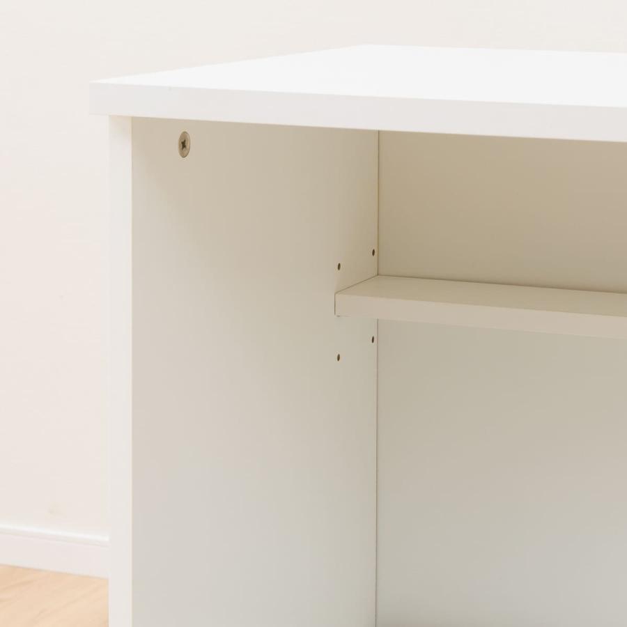 ニトリ（NITORI） レンジ台(フォルムN RE9060 WH) レンジラック