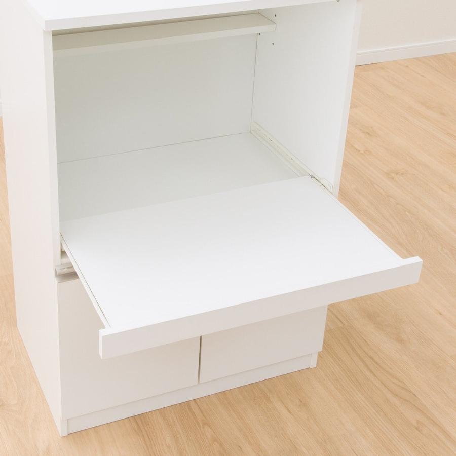ニトリ（NITORI） レンジ台 (フォルム RE9060 WH) : ニトリ Yahoo!店