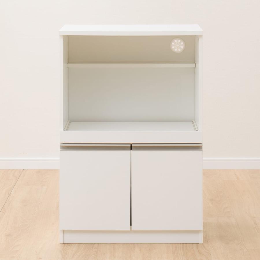 ニトリ（NITORI） レンジ台(フォルムN RE9060 WH) レンジラック