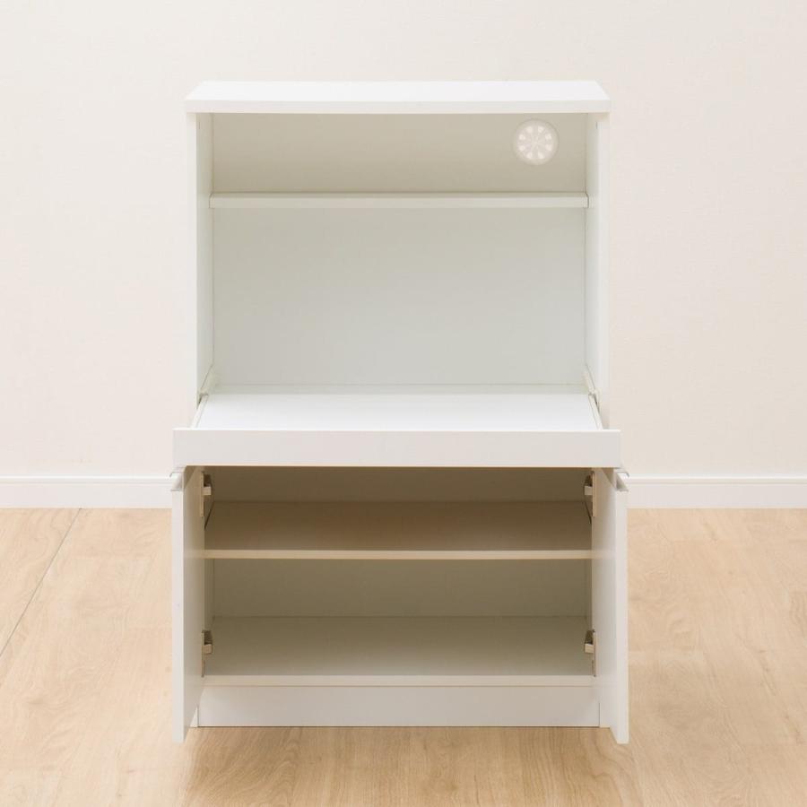 ニトリ（NITORI） レンジ台(フォルムN RE9060 WH) レンジラック