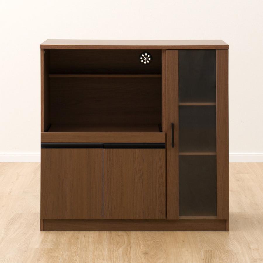 ニトリ（NITORI） レンジ台(フォルムNRE9090G MBR） ニトリ期間限定：4