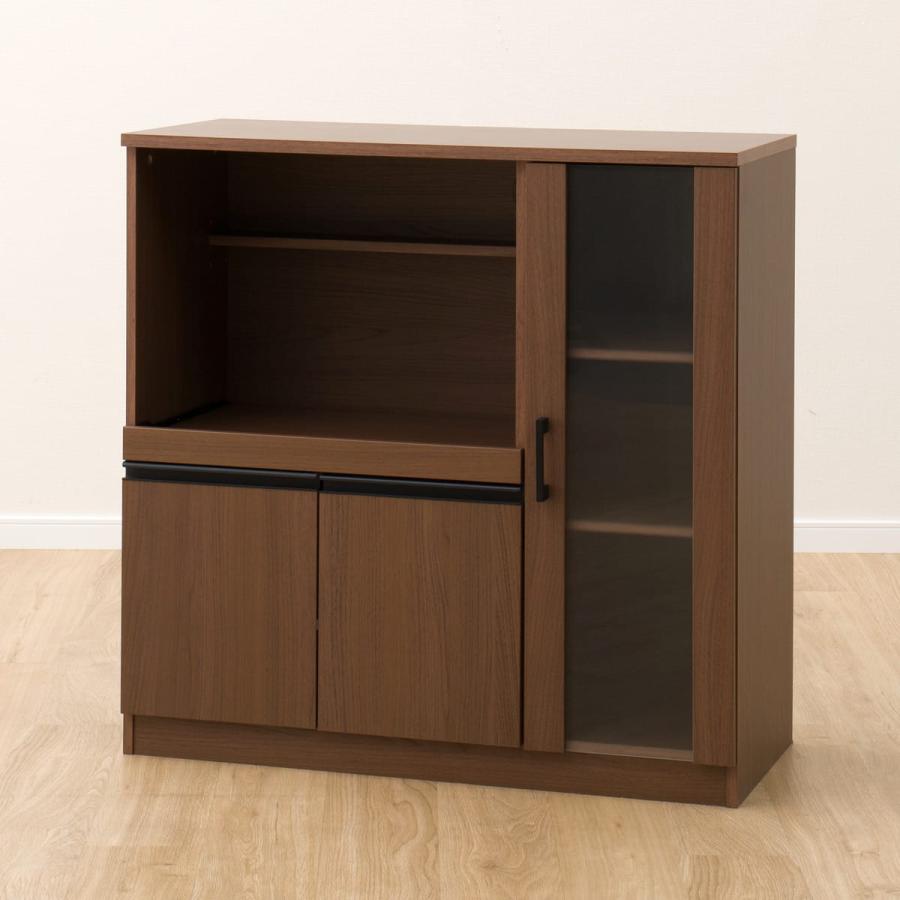 ニトリ　レンジ台(フォルムNRE9090G MBR) ニトリ（NITORI） レンジ台 (フォルム RE9090G MBR) : ニトリ Yahoo!店