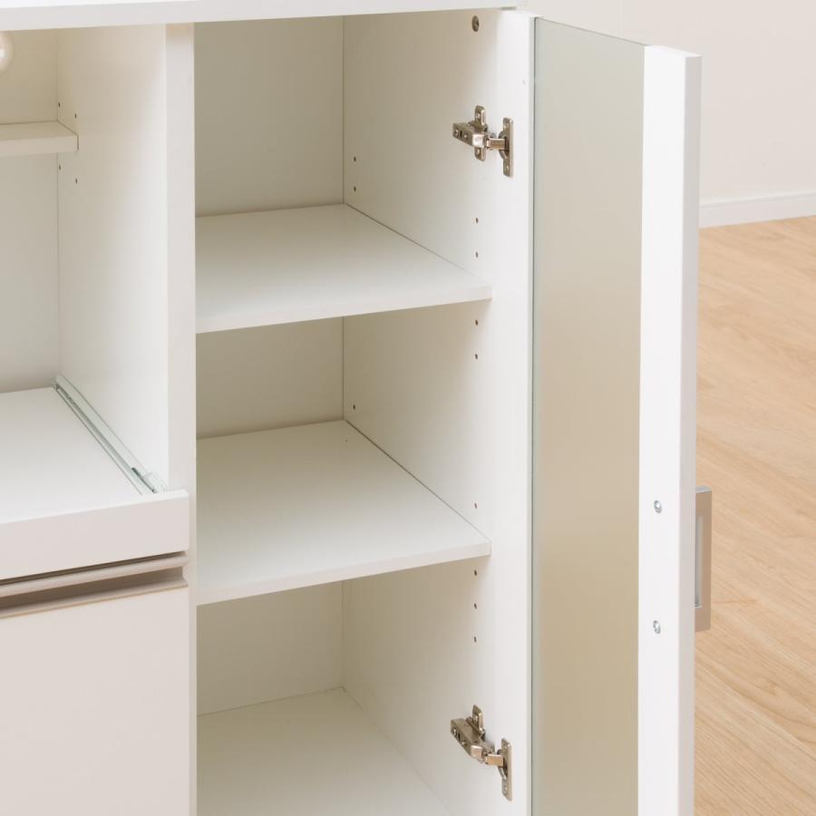 ニトリ（NITORI） レンジ台(フォルムN RE9090G WH） : ニトリ Yahoo!店