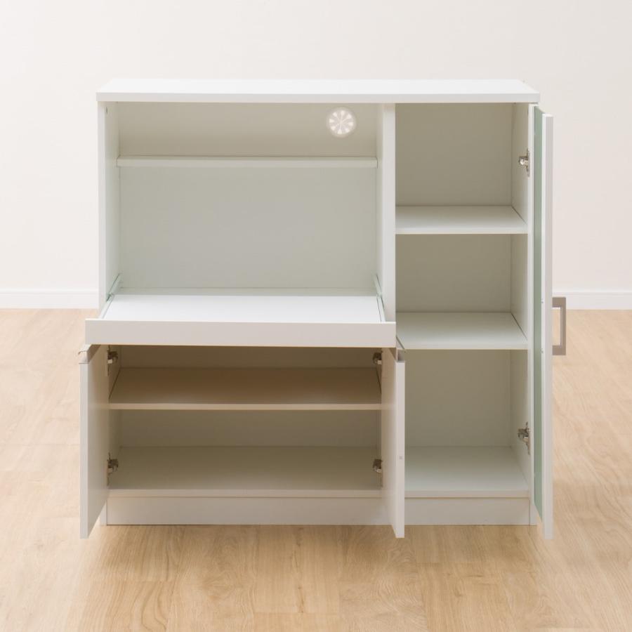 ニトリ（NITORI） レンジ台(フォルムN RE9090G WH） : ニトリ Yahoo!店