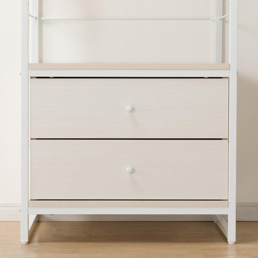 ニトリ シェルフファルキャビネット引出しセット(シェルフ1259