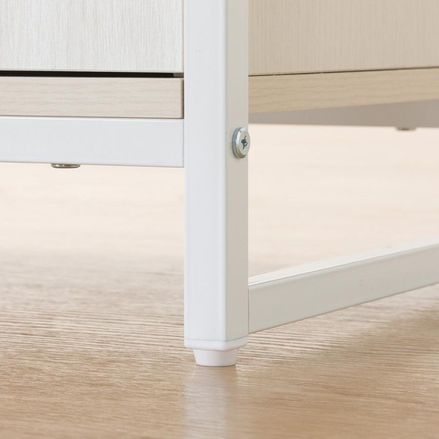 ニトリ（NITORI） シェルフファルキャビネットセット(シェルフ1259 WH