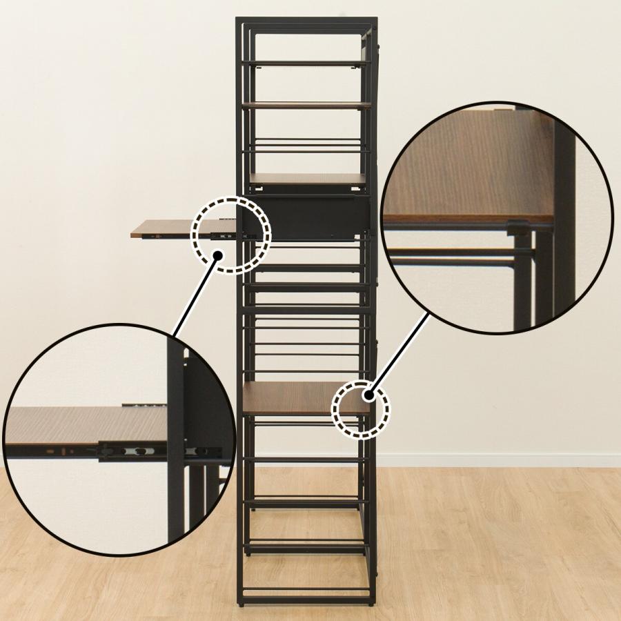 ニトリ（NITORI） 家電ラック (TA001 107 BK) ニトリ期間限定：4/6迄