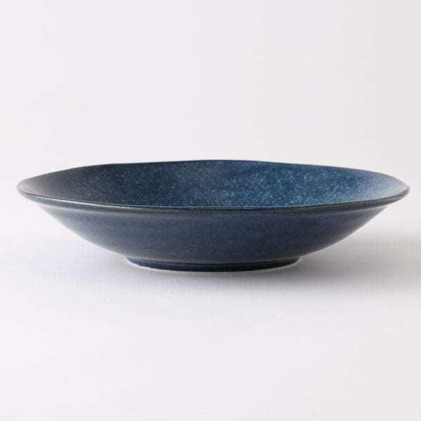 ニトリ（NITORI） 超軽量深皿 カル：エクレ（窯変紺） 限定価格：1/5迄