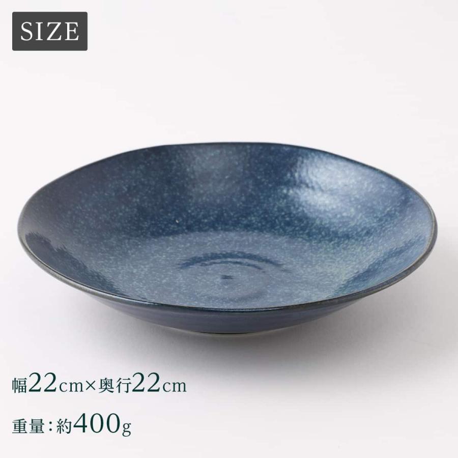 ニトリ（NITORI） 超軽量深皿 カル：エクレ（窯変紺） : ニトリ Yahoo
