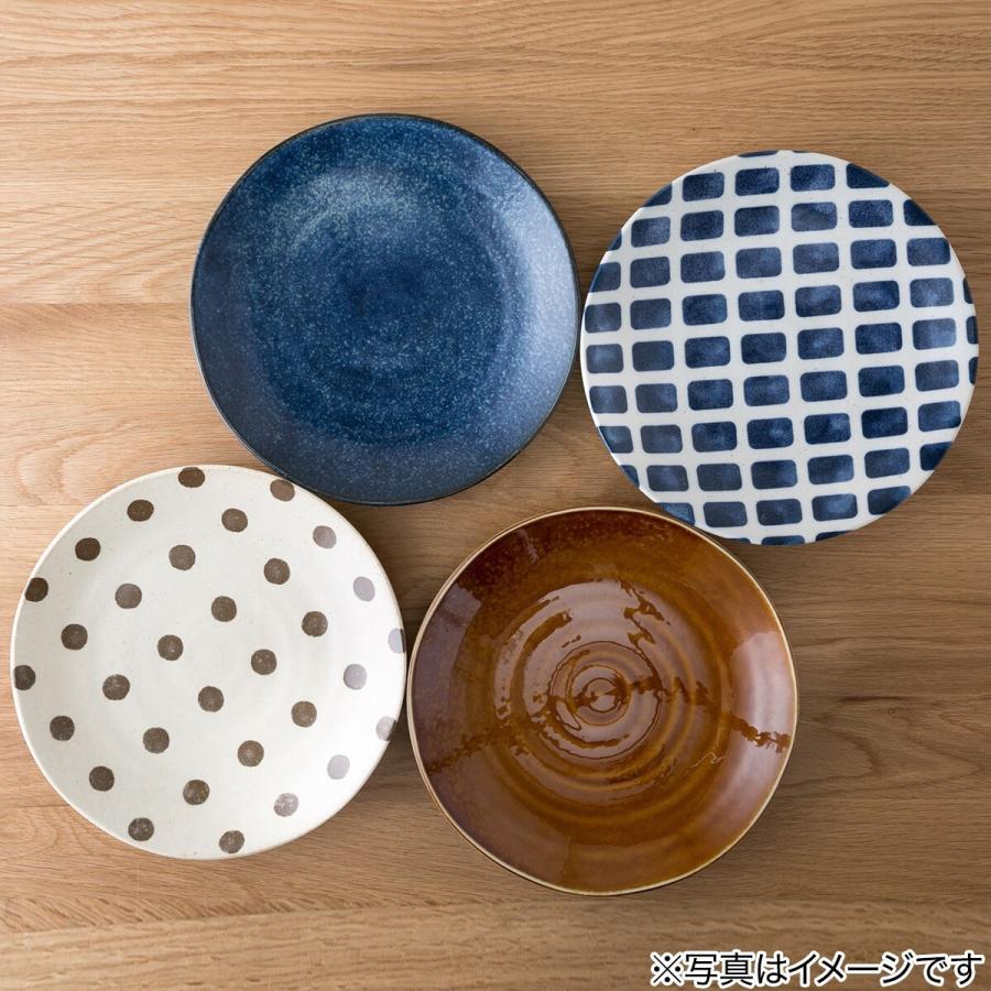 ニトリ 超軽量大皿 カル：エクレ（窯変紺） : ニトリ Yahoo!店