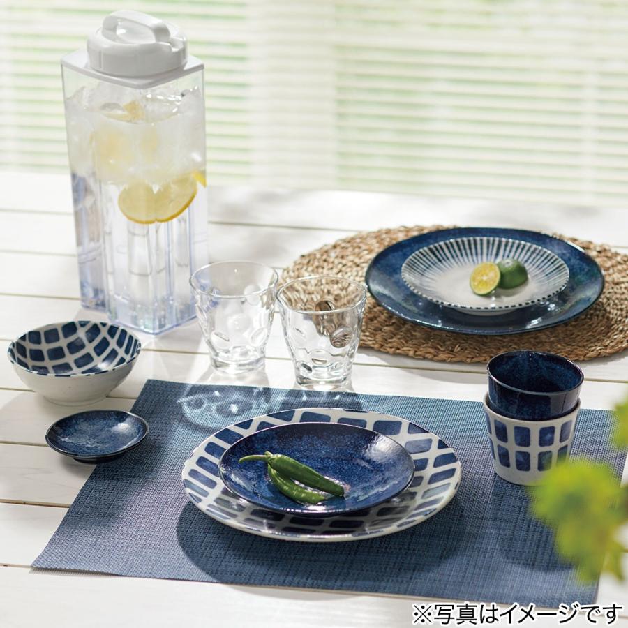 ニトリ 超軽量大皿 カル：エクレ（窯変紺） : ニトリ Yahoo!店
