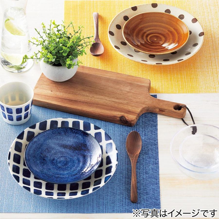 ニトリ（NITORI） 超軽量大皿 カル：エクレ（青格子） : ニトリ Yahoo