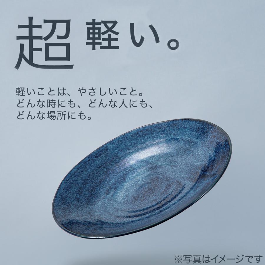 ニトリ（NITORI） 超軽量深皿 カル：エクレ(青格子) : ニトリ Yahoo!店