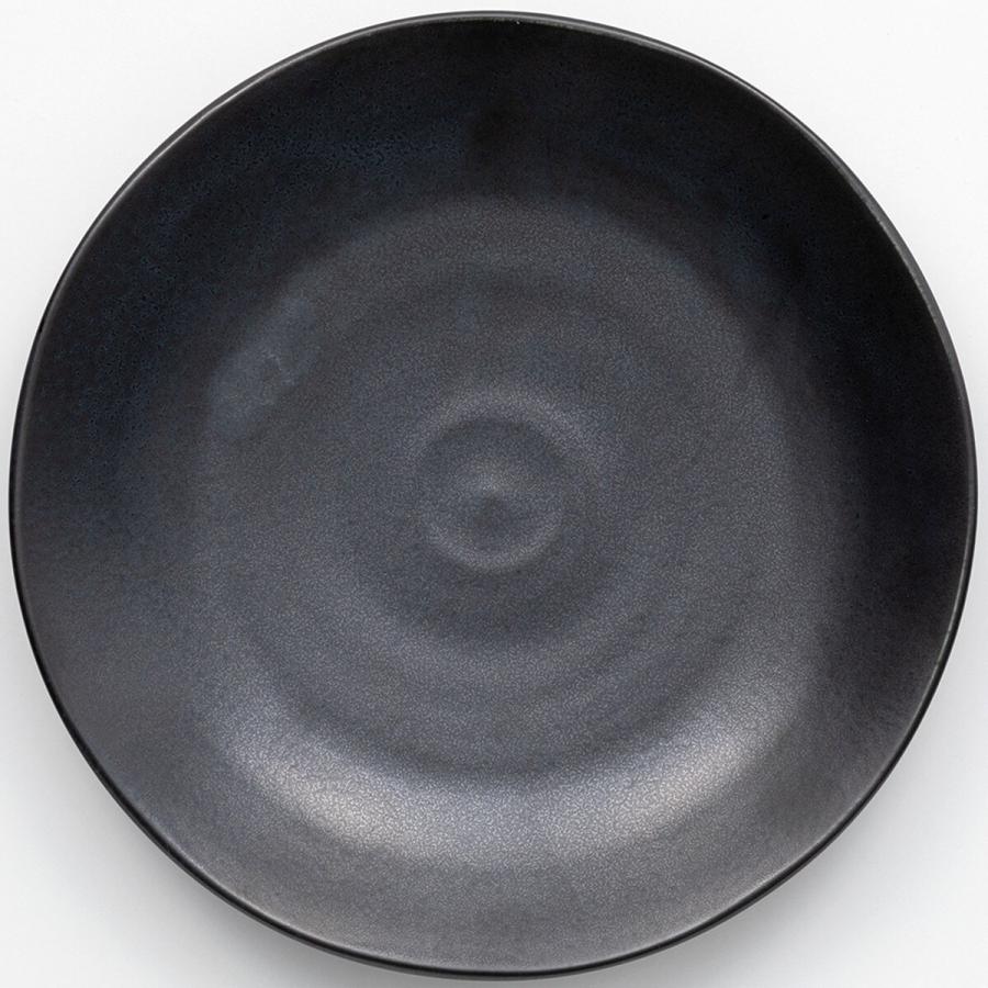 ニトリ（NITORI） 超軽量大皿 カル：エクレ(いぶし天目) : ニトリ