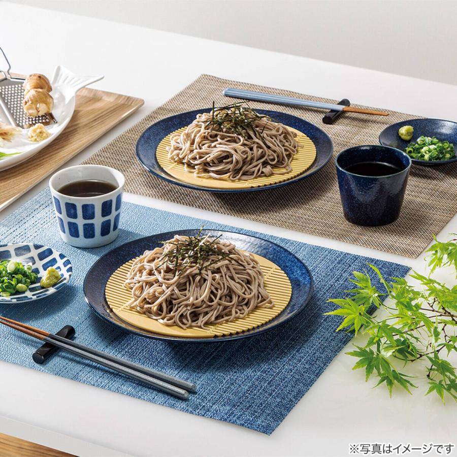 ニトリ（NITORI） 超軽量丸皿 カル：エクレ 18cm(窯変紺) : ニトリ