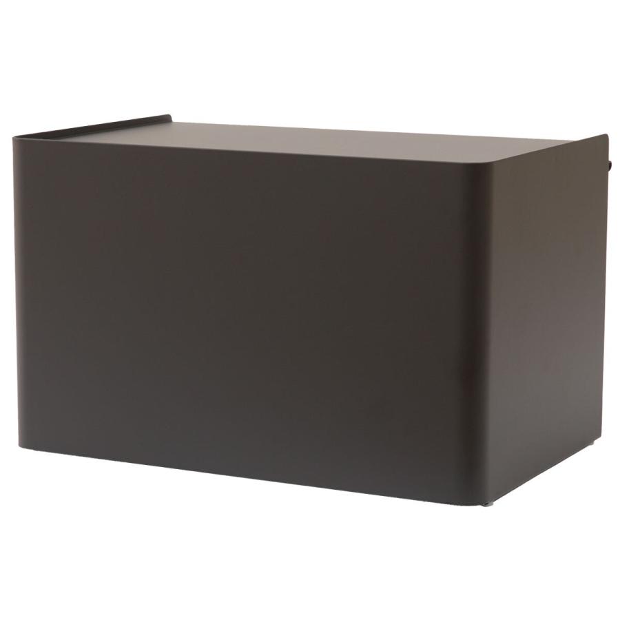 ニトリ スチールブレッドケース (ブラック SI001) : ニトリ