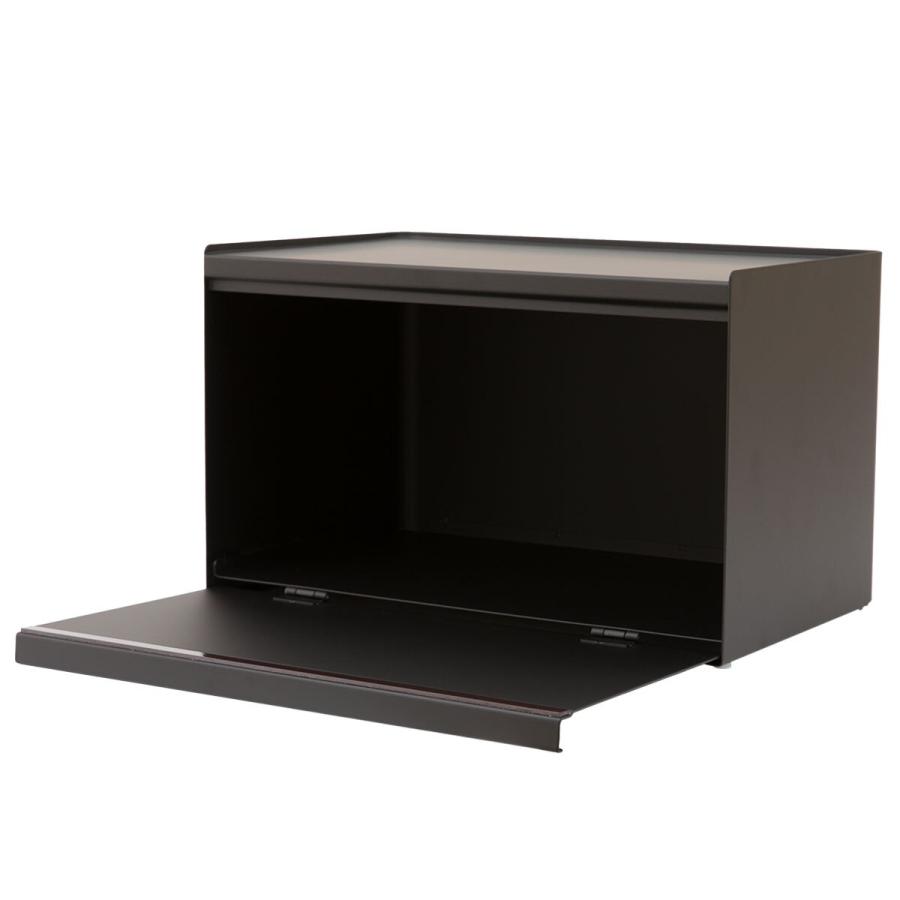 黒 プラスチック製 ブレッドケース ニトリ スチールブレッドケース (ブラック SI001) : ニトリ