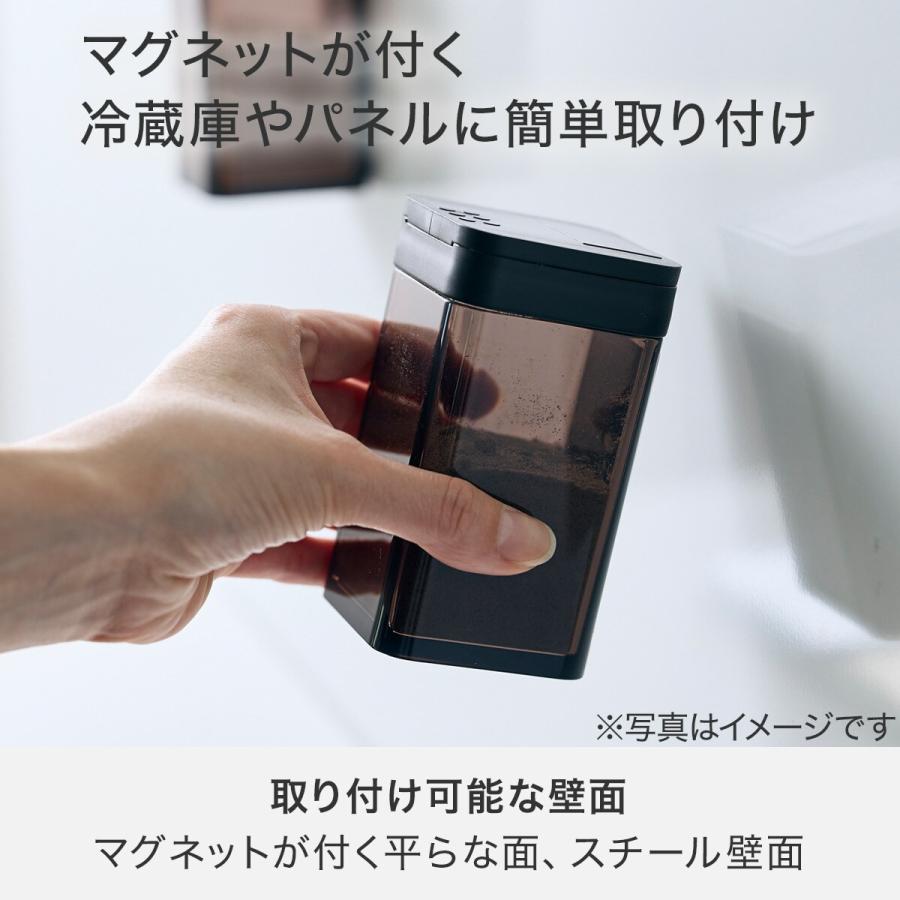 ニトリ（NITORI） マグネット小麦粉スパイスボトル(MS445 ブラック