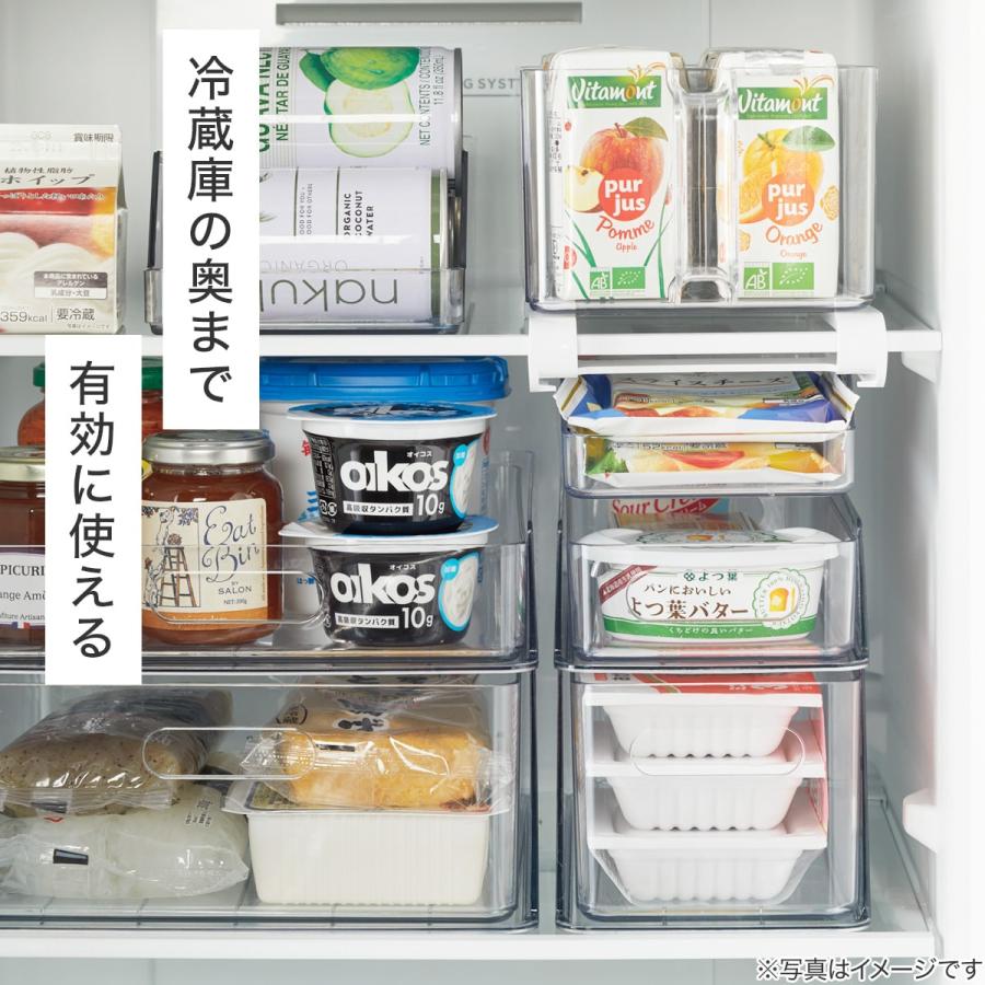 ニトリ 【冷蔵庫内引出しSサイズ】3段+【棚下トレーSサイズ】1 ニトリ 【冷蔵庫内引出しSサイズ】3段+【棚下トレーSサイズ】1