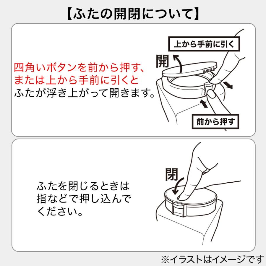 ニトリ 2WAYワンプッシュキャニスター 大ふた 3000mL 限定価格：1/5迄