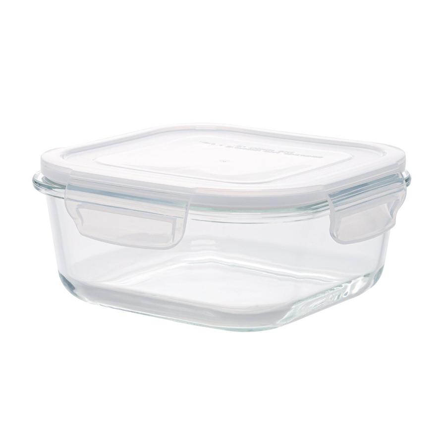 ニトリ（NITORI） 耐熱ガラス保存容器 正方形(780mL) : ニトリ Yahoo