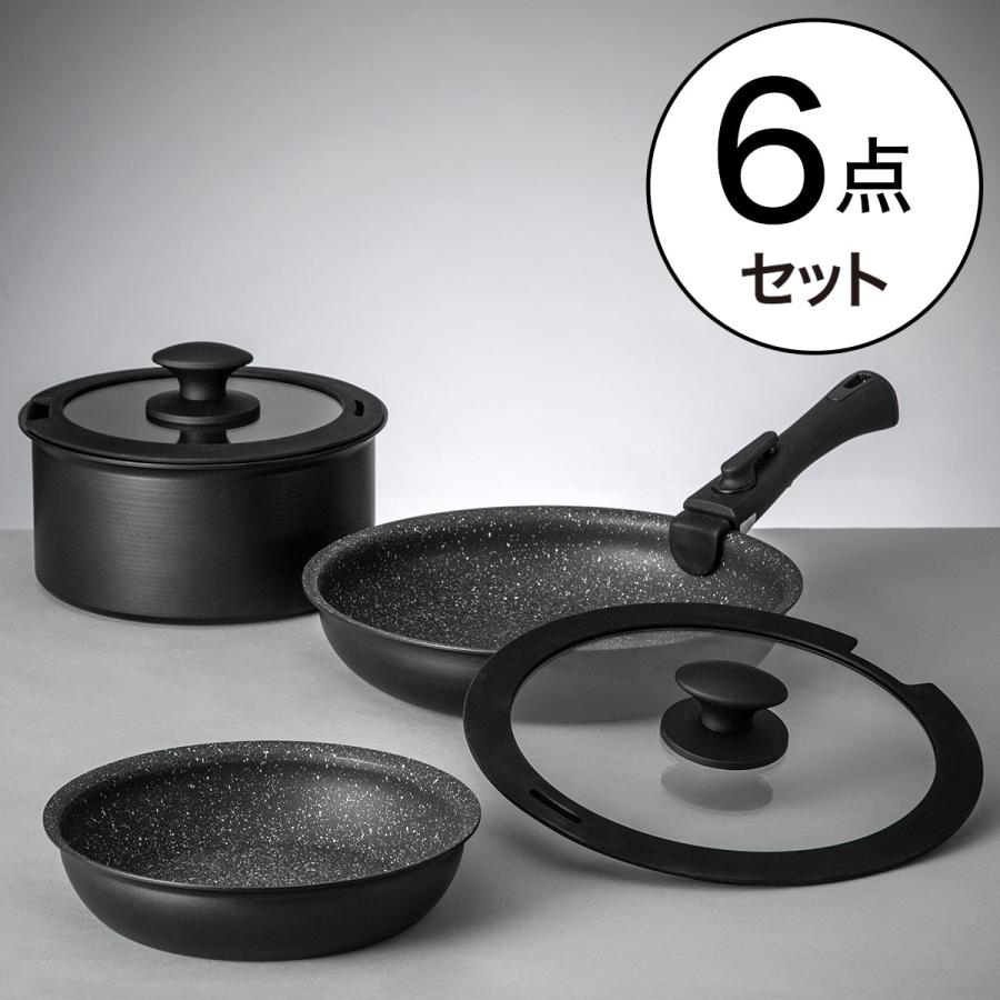 超軽量 着脱ハンドル付き鍋 フライパン6点セット ニトリ 玄関先迄納品 1年保証 402 ニトリ Yahoo 店 通販 Yahoo ショッピング