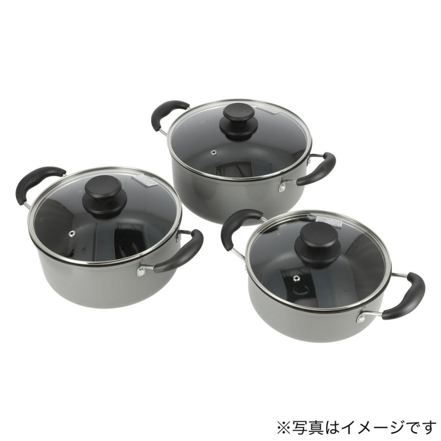 ニトリ（NITORI） ガス火 両手鍋 24cm(LE) : ニトリ Yahoo!店 - 通販