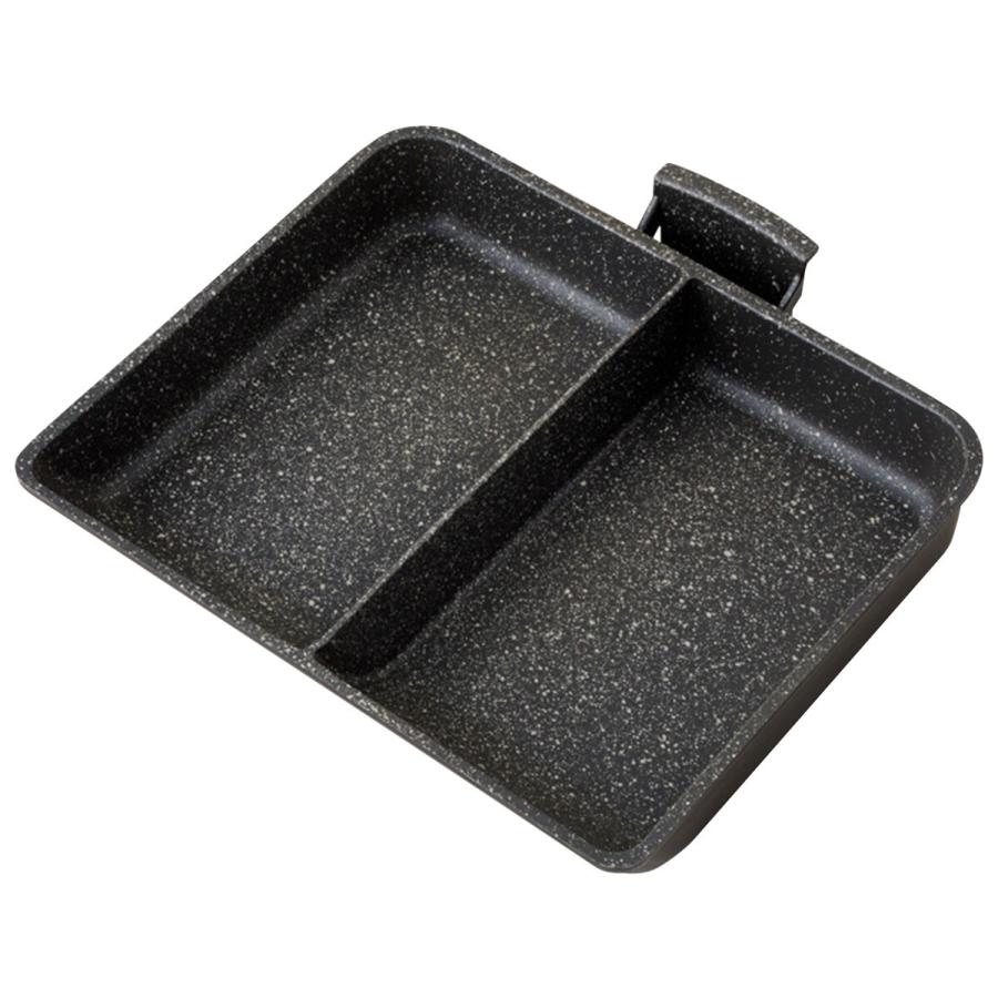 ガリフレイ ニトリ（NITORI） IH・ガス火 しっかり仕切りのセパレートパン(16×20cm