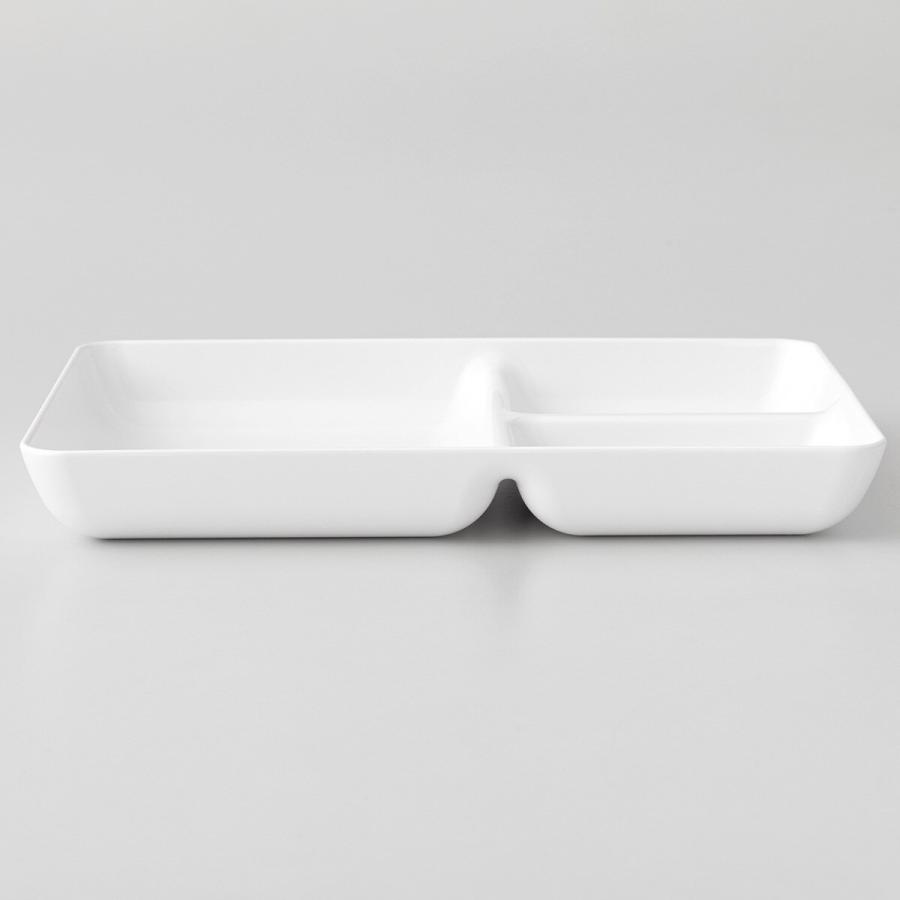 ニトリ 両面撥水角型ランチプレート(小 ホワイト) : ニトリ