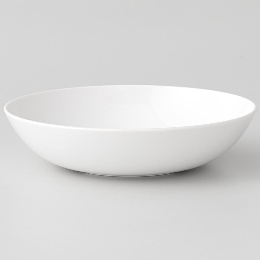 ニトリ（NITORI） 両面撥水 丸深プレート(18cm ホワイト) : ニトリ