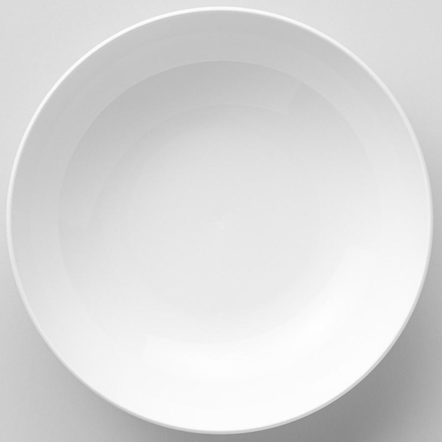 ニトリ（NITORI） 両面撥水 丸深プレート(18cm ホワイト) : ニトリ
