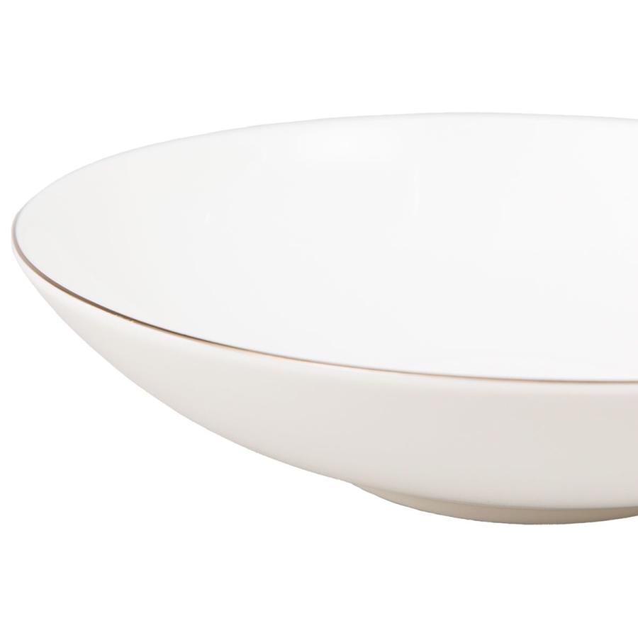 ニトリ ボーンチャイナ 深皿(シルバーライン BC013) : ニトリ