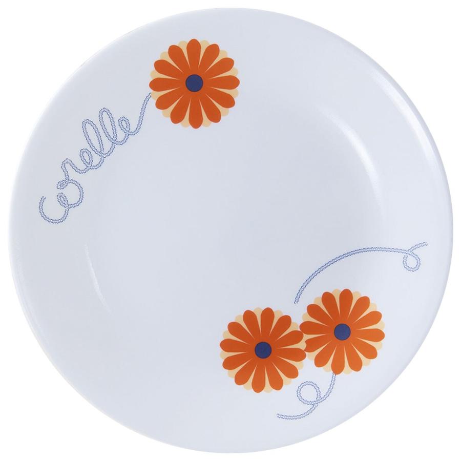 ニトリ（NITORI） コレール 中皿・深皿・小ボウル 3個セット(オレンジ