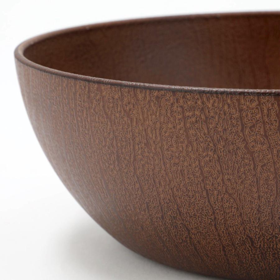 新品　ハンドメイド 木製 四角形ボウル ダークブラウン 10個セット ニトリ 乾きやすい木製風 撥水ボウル(12cm ダークブラウン