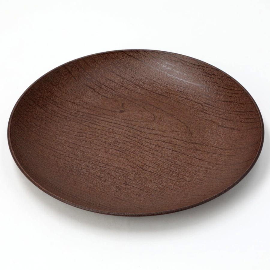 ニトリ（NITORI） 乾きやすい木製風 撥水プレート(24cm ダークブラウン