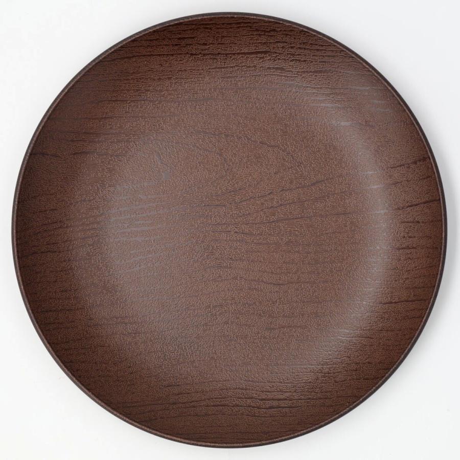 木製平皿 ダークブラウン 直径約44cm 木製平皿 ダークブラウン 直径約