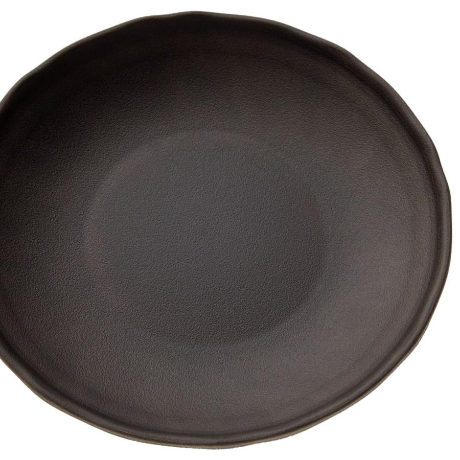 ニトリ まるっと撥水 陶器風平皿(18cm ブラウン) : ニトリ Yahoo!店