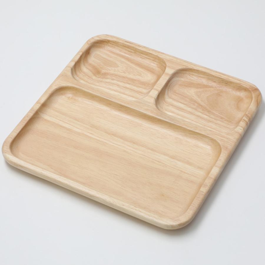 木製角型ランチプレート スクエアランチプレート ラバー ニトリ 玄関先迄納品 1年保証 いつでも送料無料