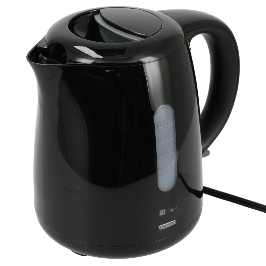 電気ケトル ラマーレ4 ブラック Sn 3228bk ニトリ 玄関先迄納品 1年保証 ニトリ Yahoo 店 通販 Yahoo ショッピング