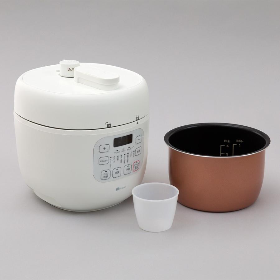 ニトリ（NITORI） 時短でらくらく調理 電気圧力鍋(2L IN03 ホワイト