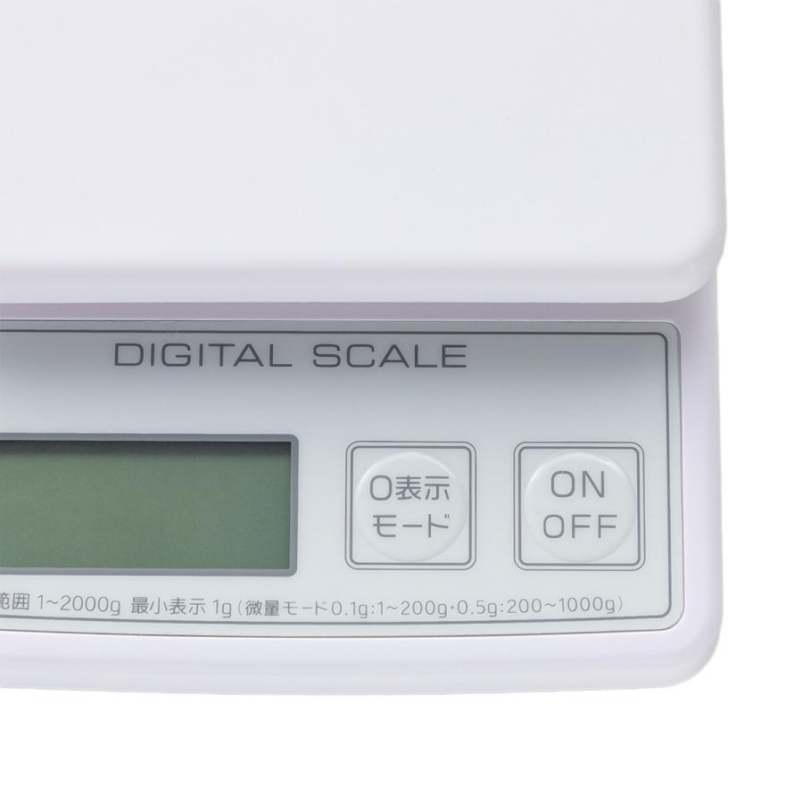 ニトリ（NITORI） キッチンスケール(2kg シリコーンカバー付き