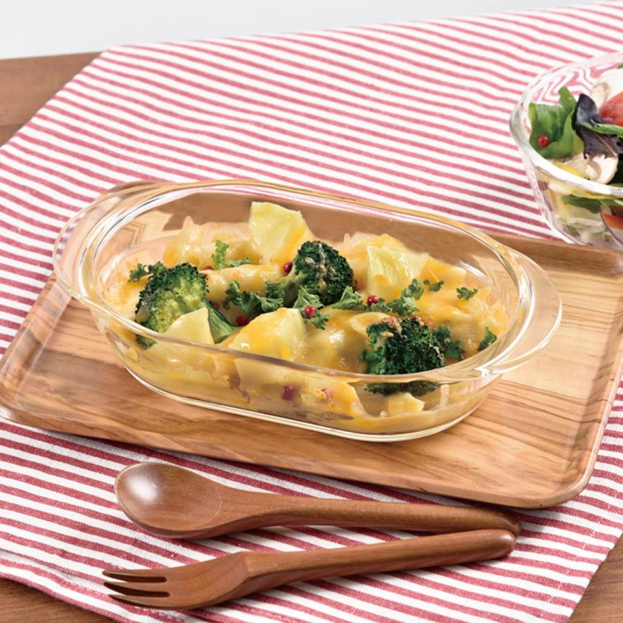 ニトリ（NITORI） 耐熱ガラス製グラタン皿(600ml) : ニトリ Yahoo!店