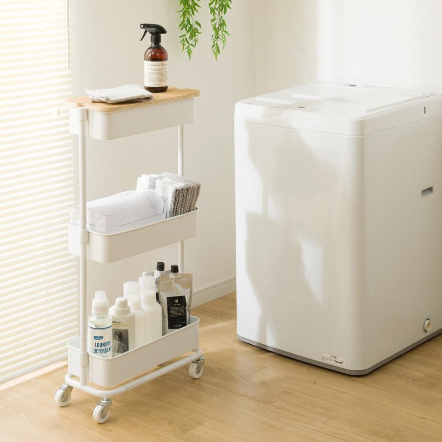 キッチン収納セットtower ニトリ 伸縮ラック スリムワゴン コーナーラック ニトリ 隙間収納 スチールワゴントロリスリム 蓋トレー付き2点